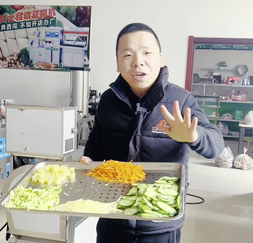  fully automatic vegetable Cutter 